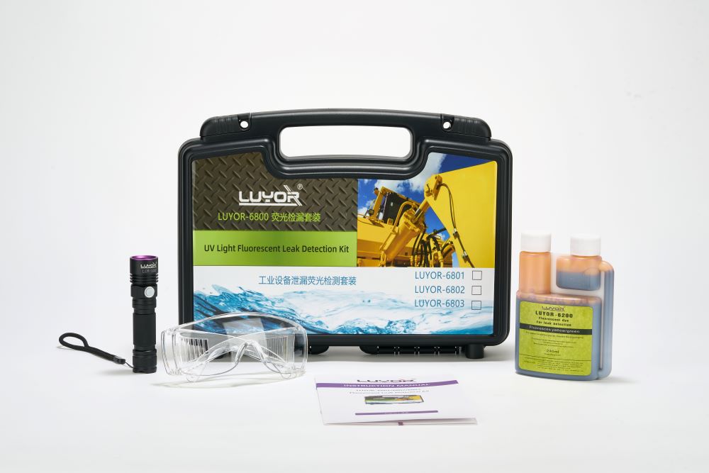 LUYOR-6802工业水基流体系统荧光检漏套装